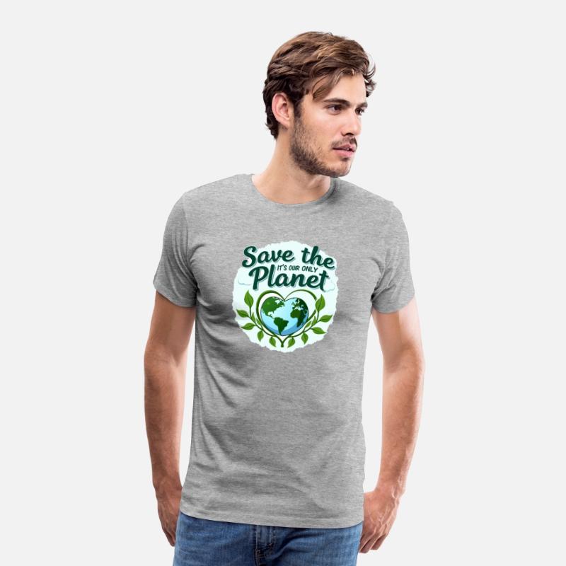 Eco-Friendly Earth Design Tee