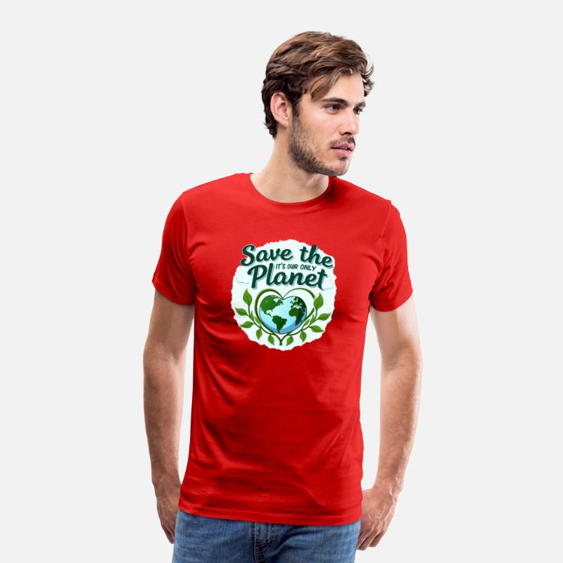 Eco-Friendly Earth Design Tee
