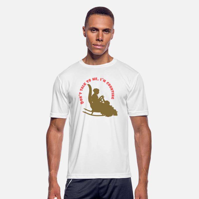 Elderly woman knits on a rocking chair