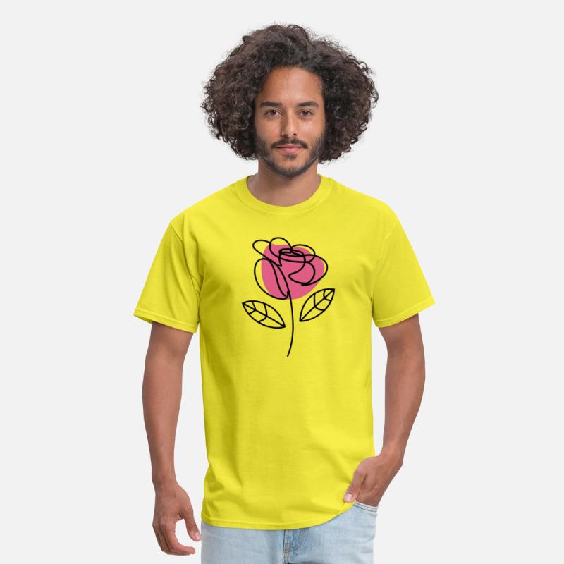 Elegant Simplicity: One-Line Rose Drawing