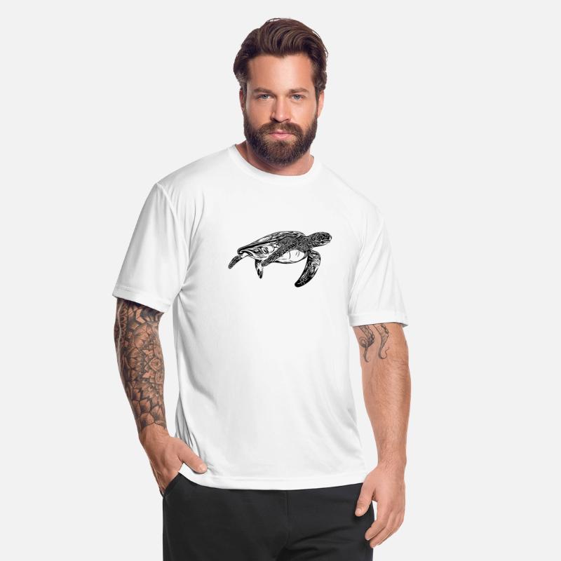 Elegant Vintage Sea Turtle