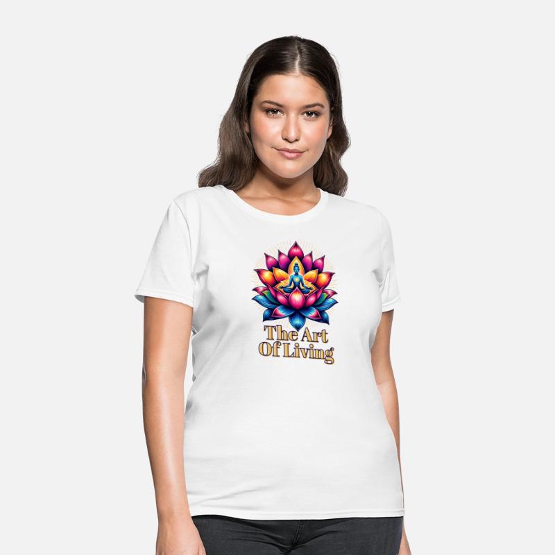 Enlightening Lotus Yoga Tee