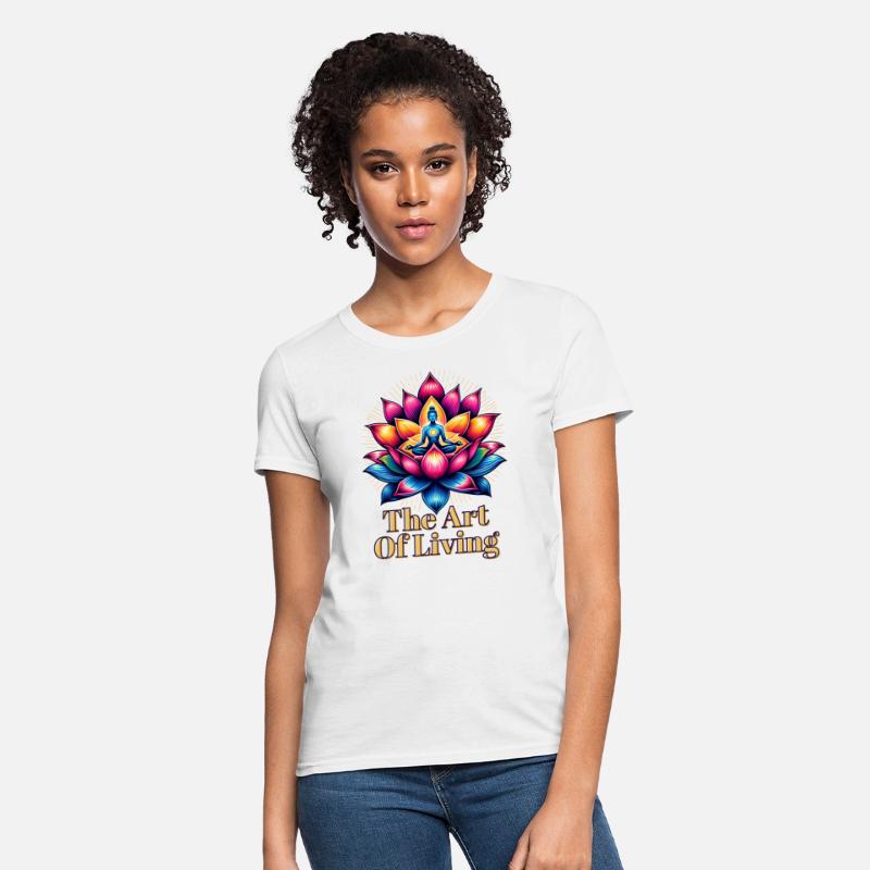 Enlightening Lotus Yoga Tee