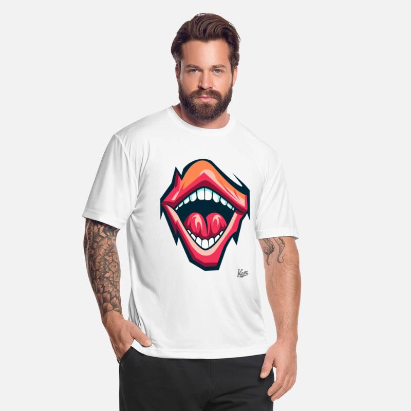 Expressive Open Mouth Illustration