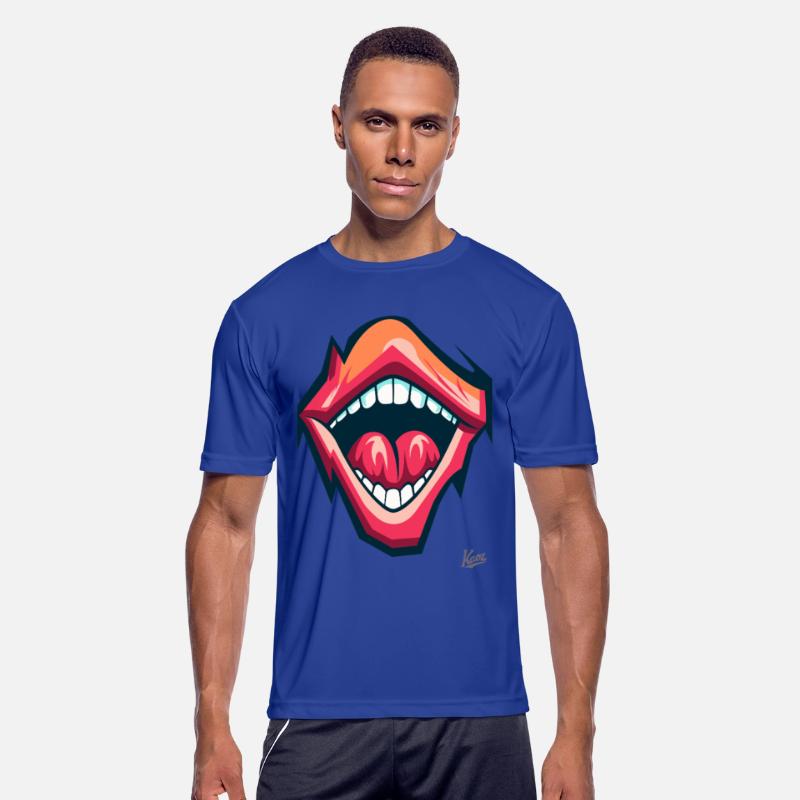 Expressive Open Mouth Illustration