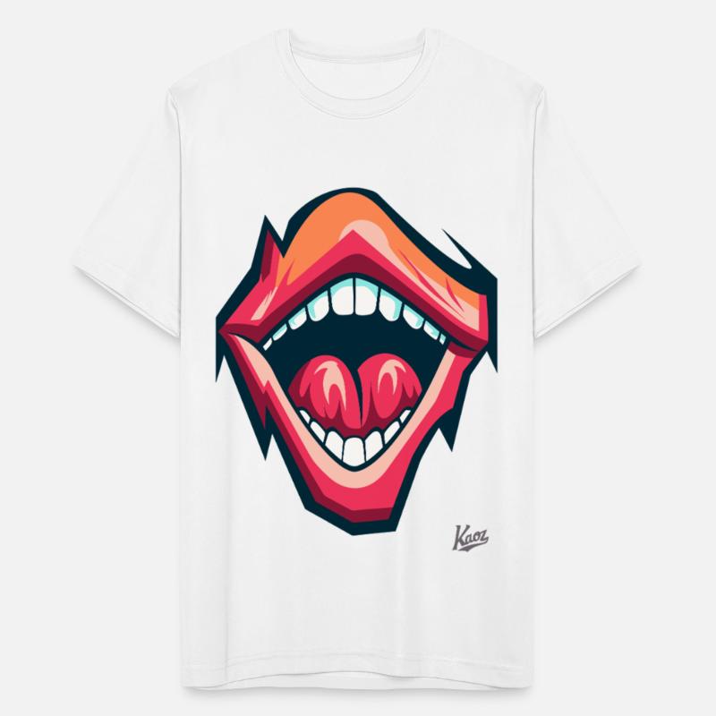 Expressive Open Mouth Illustration