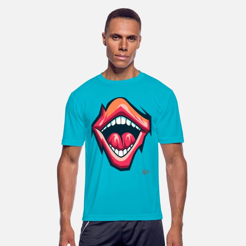 Expressive Open Mouth Illustration