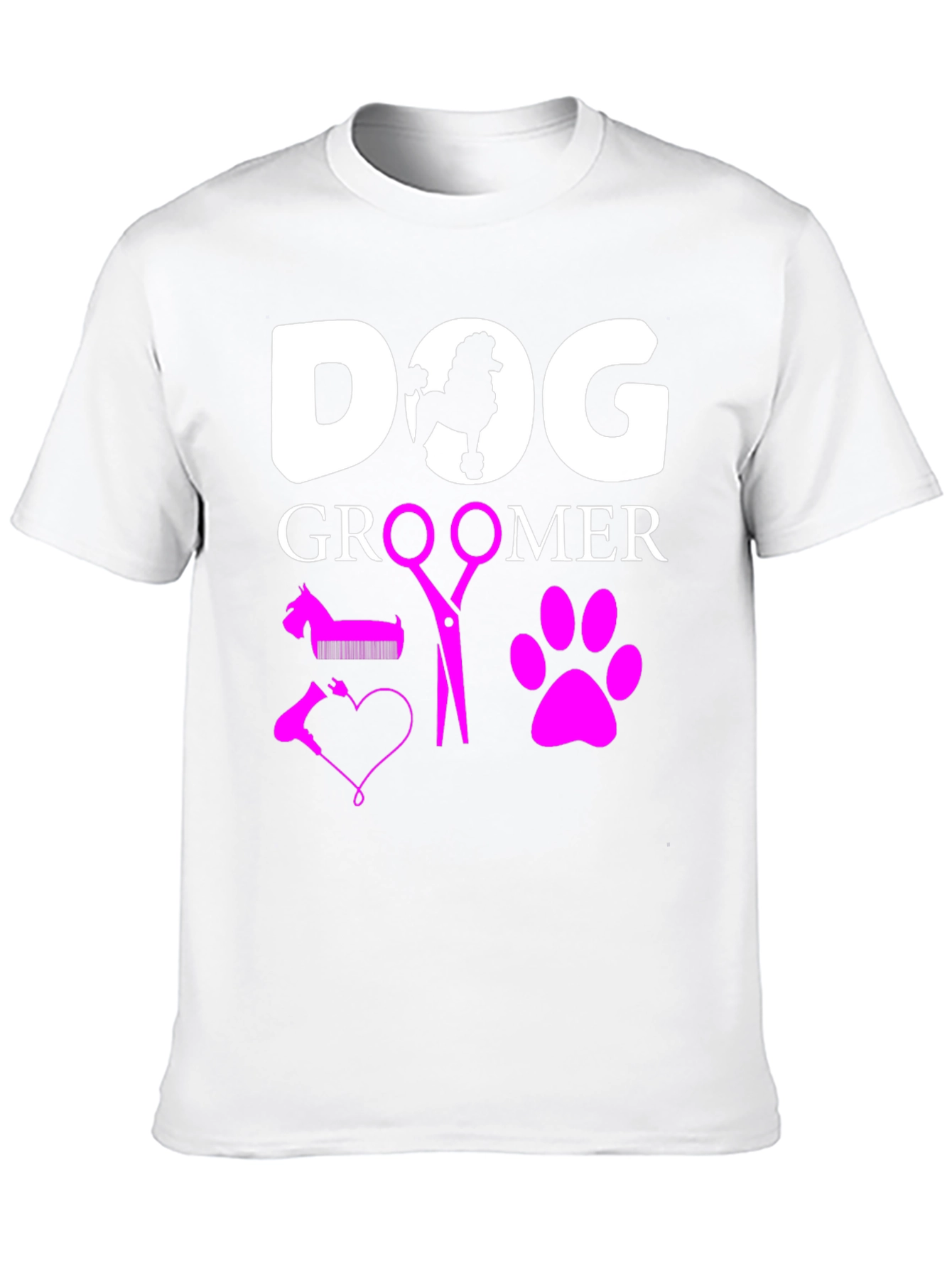 Dog Groomer Graphic Tee - Pet Lover Gift