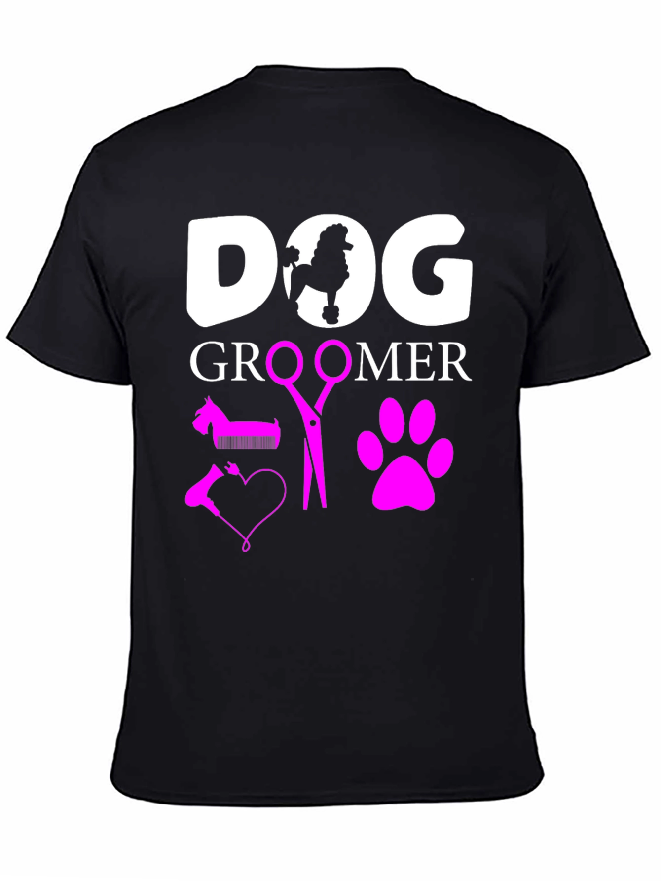 Dog Groomer Graphic Tee - Pet Lover Gift