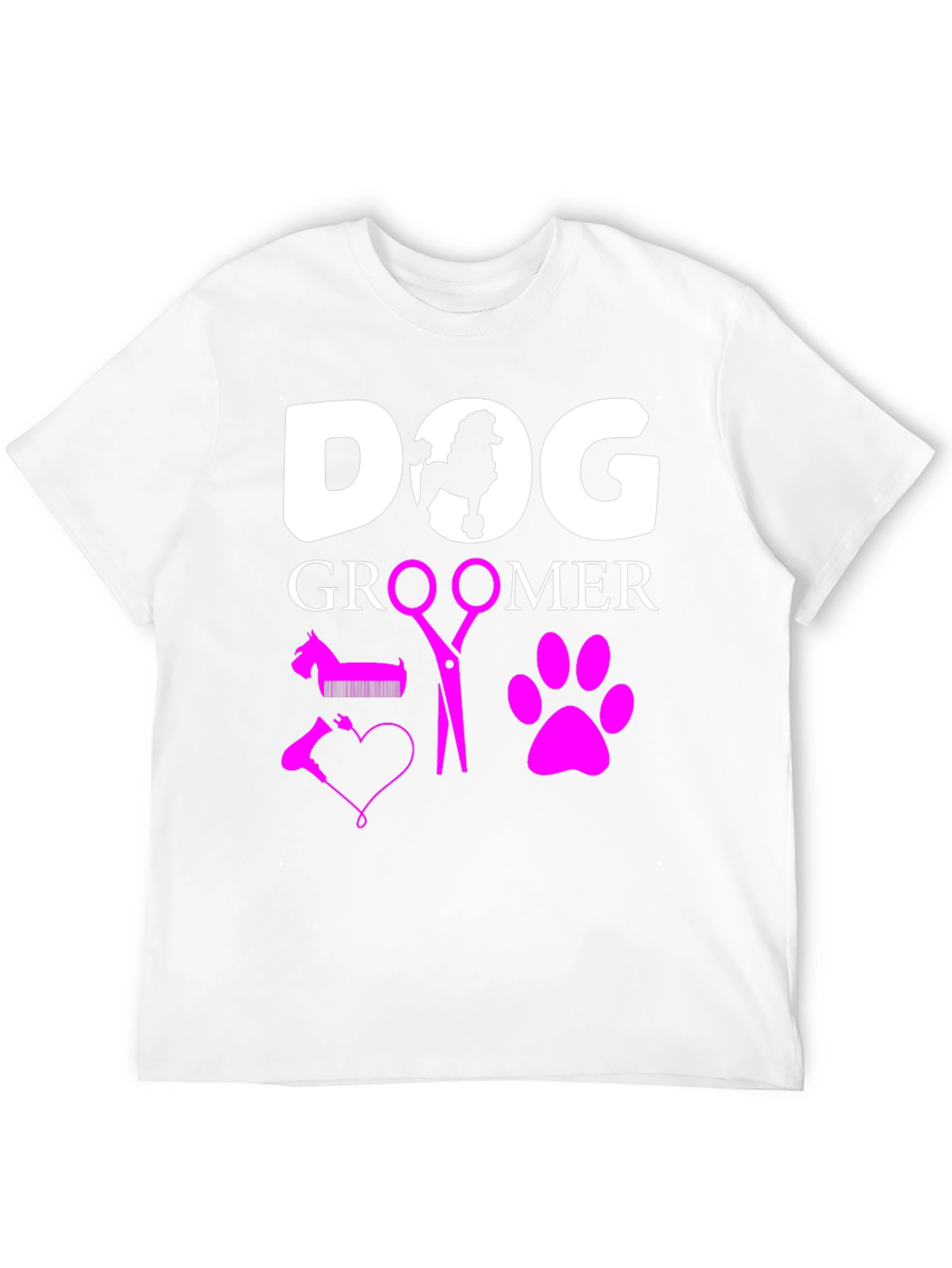 Dog Groomer Graphic Tee - Pet Lover Gift