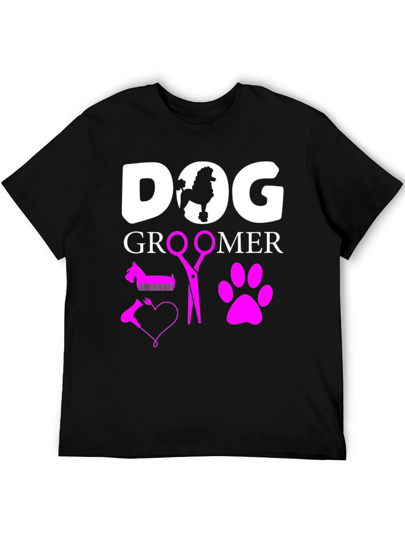 Dog Groomer Graphic Tee - Pet Lover Gift