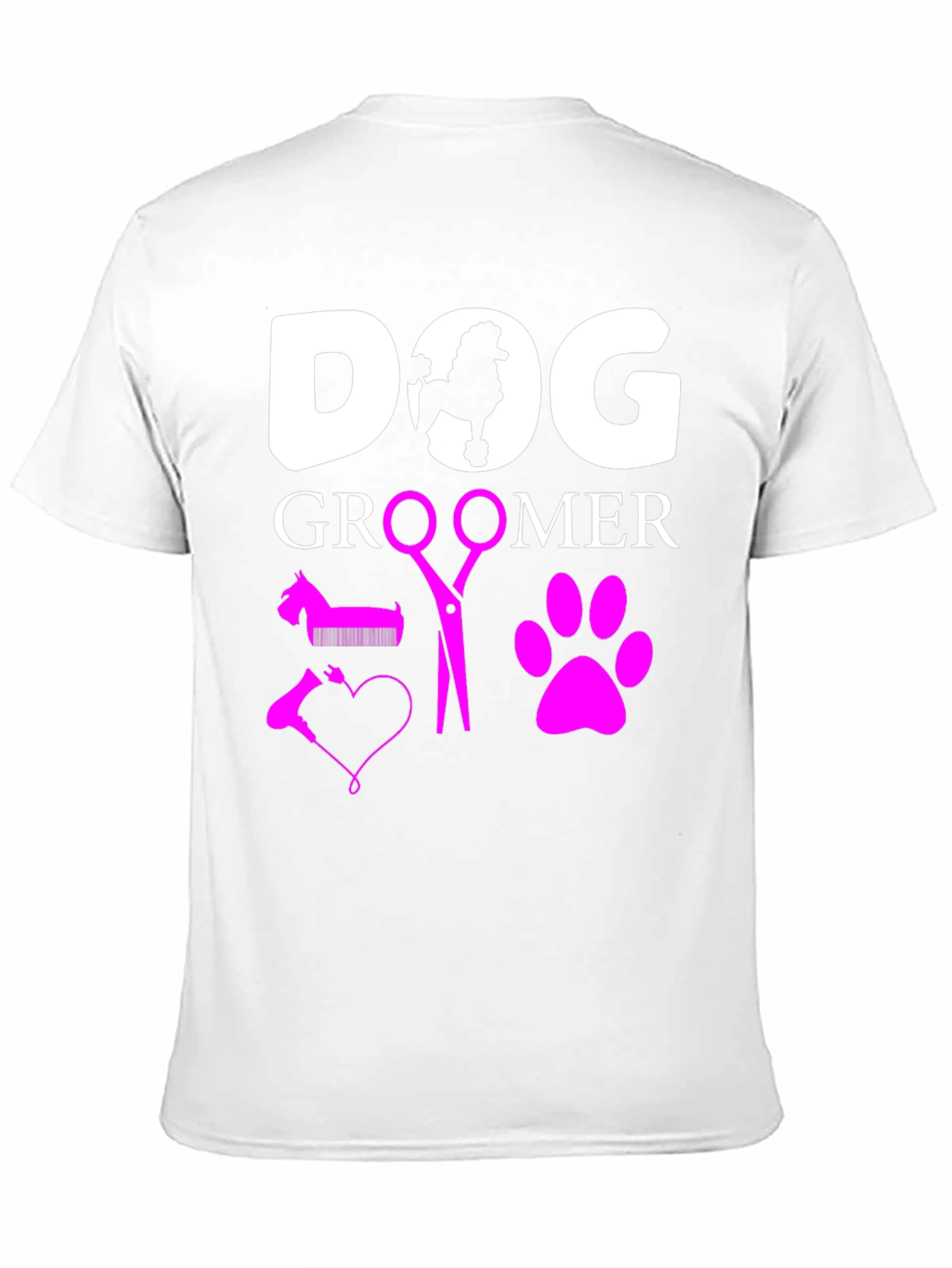 Dog Groomer Graphic Tee - Pet Lover Gift