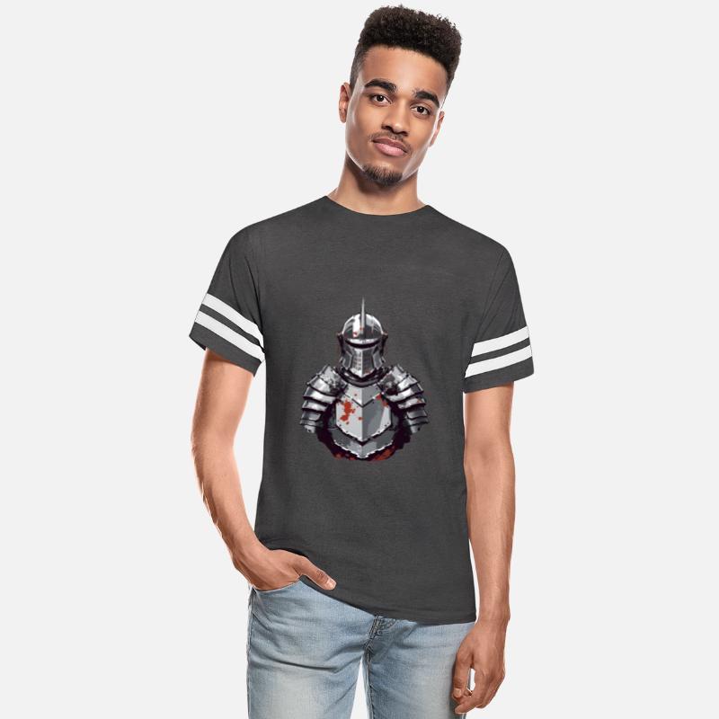 Faceless armored knight