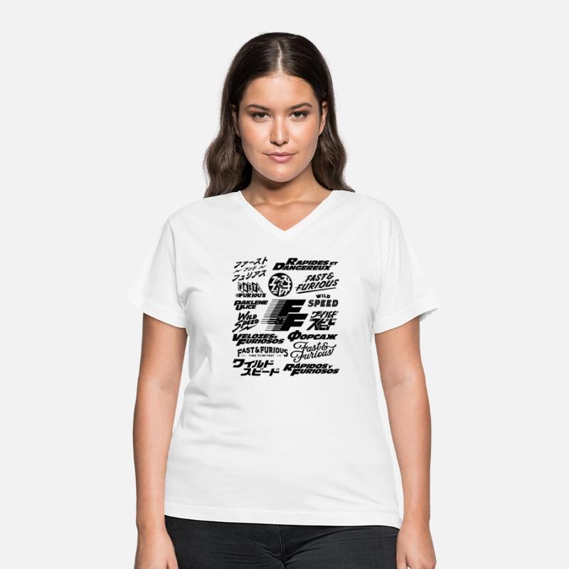 Fast And Furious Logo In Various Languages Black