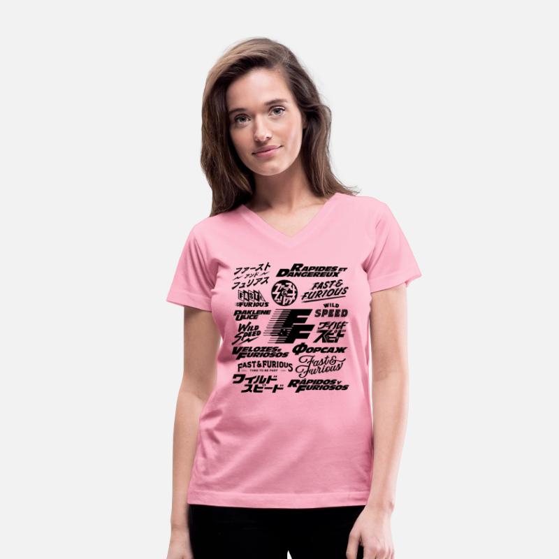 Fast And Furious Logo In Various Languages Black