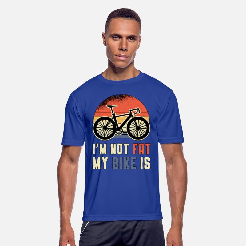 Fat Bike I'm Not Fat My Bike Is Biker Biking Retro