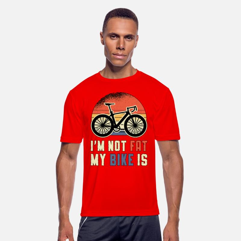 Fat Bike I'm Not Fat My Bike Is Biker Biking Retro