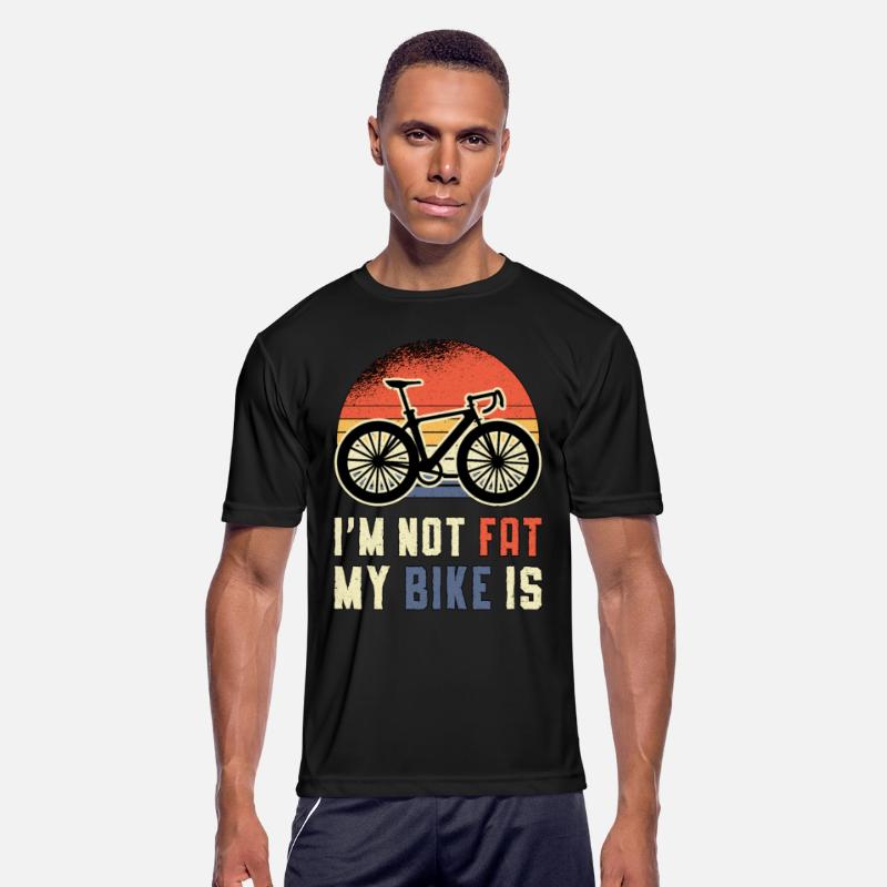 Fat Bike I'm Not Fat My Bike Is Biker Biking Retro