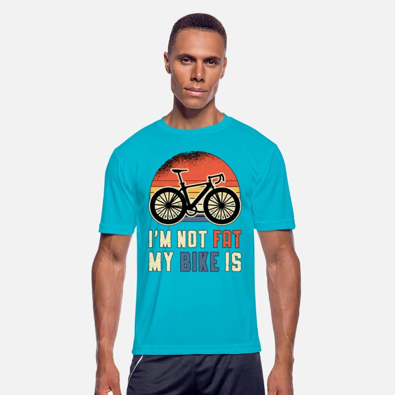 Fat Bike I'm Not Fat My Bike Is Biker Biking Retro