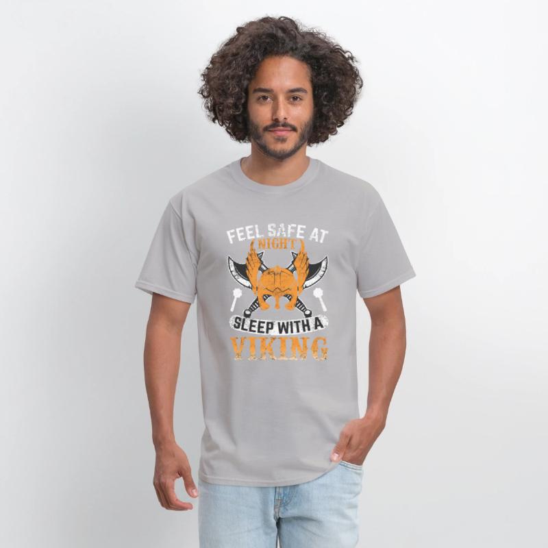 Feel safe at night sleep with a viking quotation