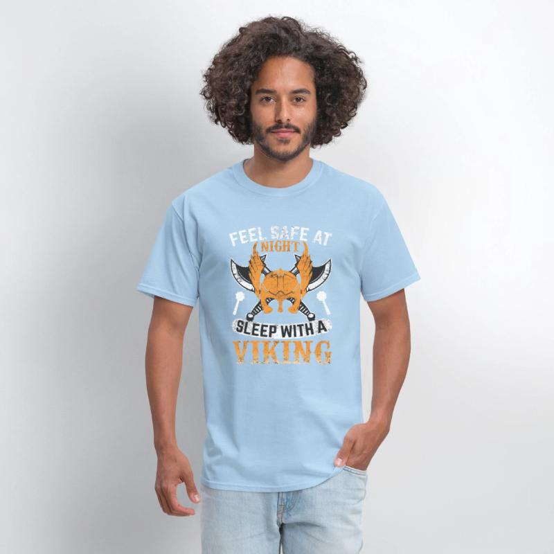 Feel safe at night sleep with a viking quotation