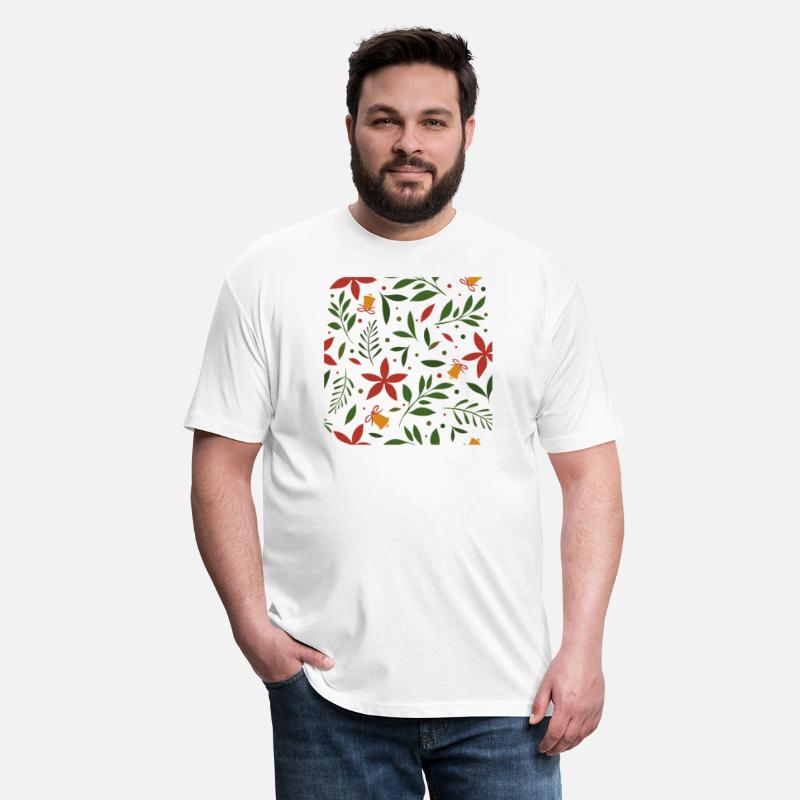 Festive Floral Bells Christmas Holiday Sweatshirt