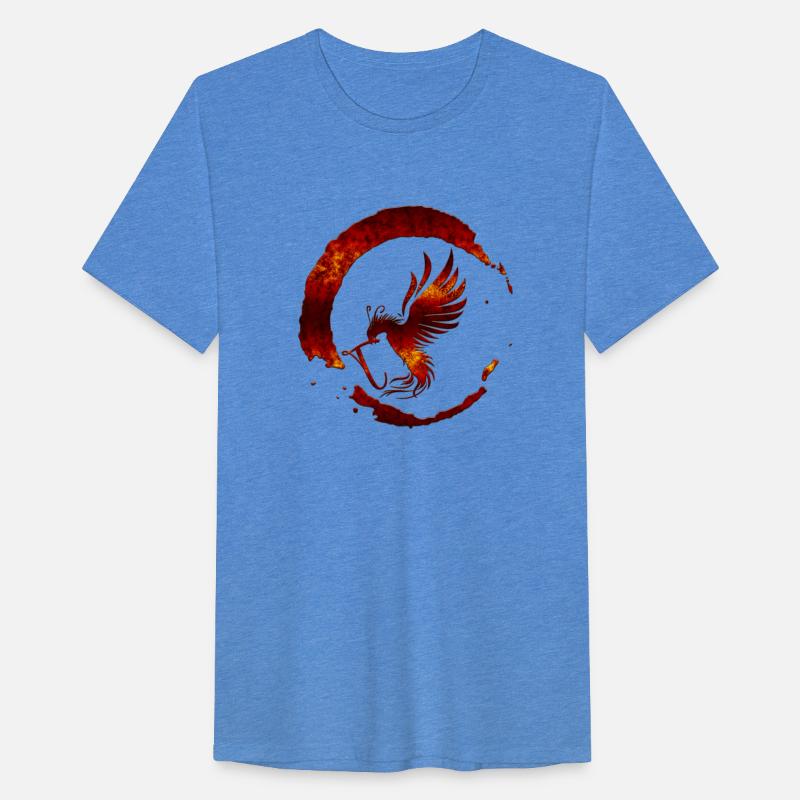 Fiery Bird Monogram T