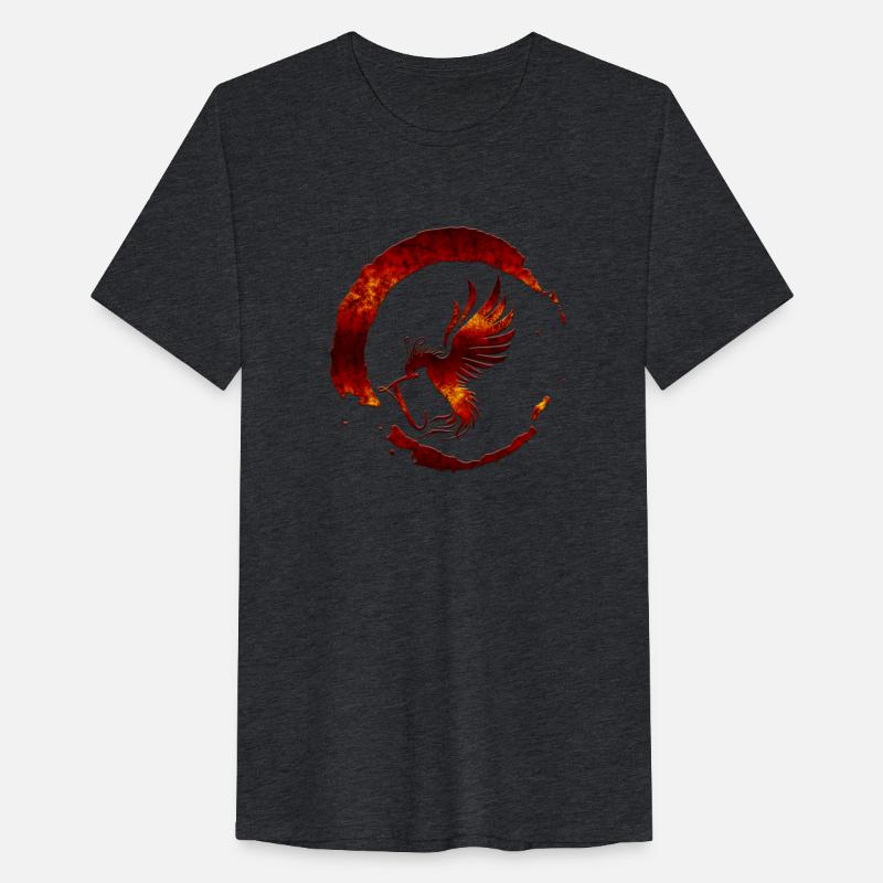 Fiery Bird Monogram T