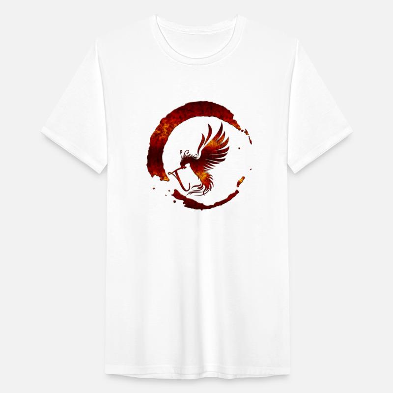 Fiery Bird Monogram T