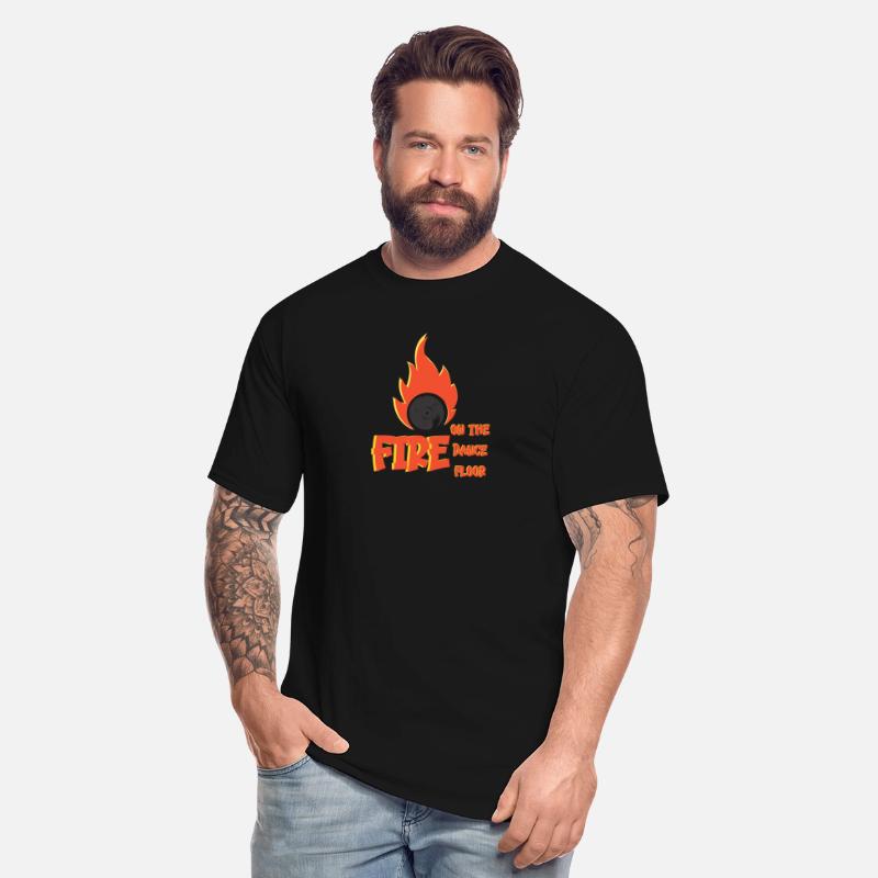 Fire on The Dance Floor Disc Jockey