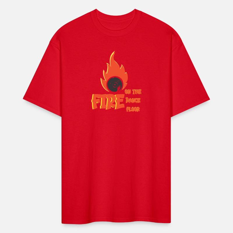 Fire on The Dance Floor Disc Jockey