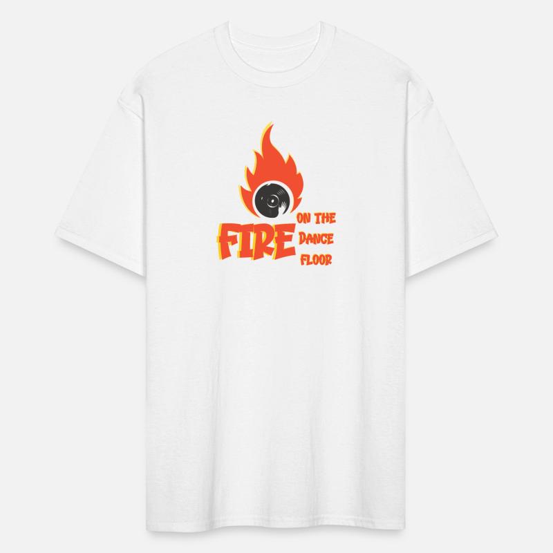 Fire on The Dance Floor Disc Jockey