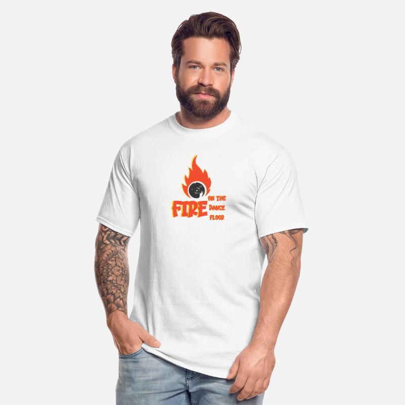 Fire on The Dance Floor Disc Jockey