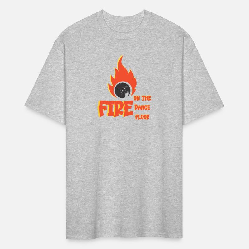 Fire on The Dance Floor Disc Jockey