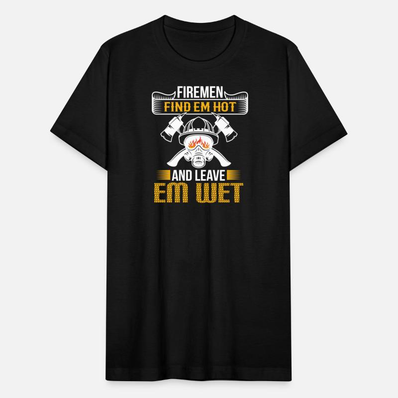 FIREMEN FIND EM HOT AND LEAVE EM WET