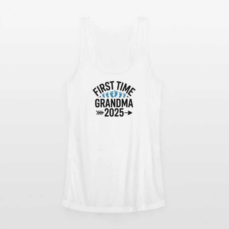 First Time Grandma 2025 Baby Feet Design