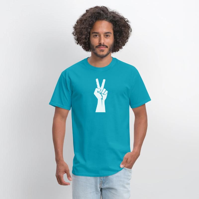 Fist of Peace, Protest Fist with Peace Sign