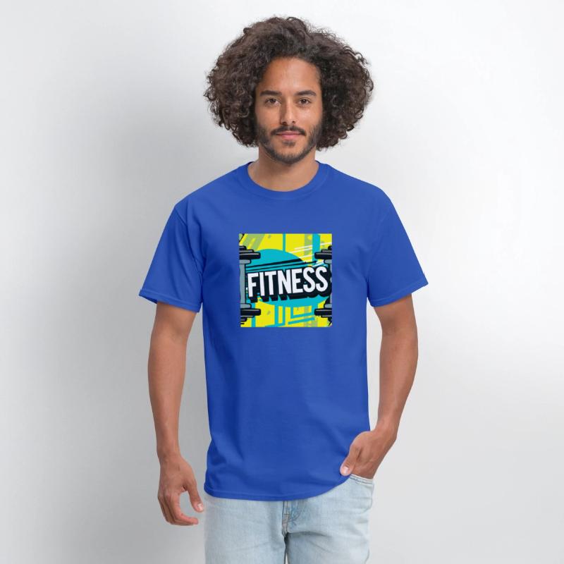 Fitness Gym Passion Design with Dumbbells