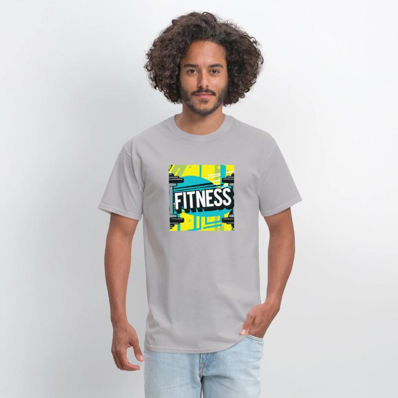 Fitness Gym Passion Design with Dumbbells