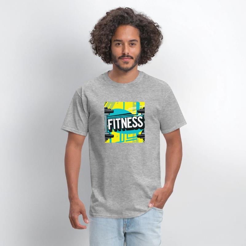 Fitness Gym Passion Design with Dumbbells