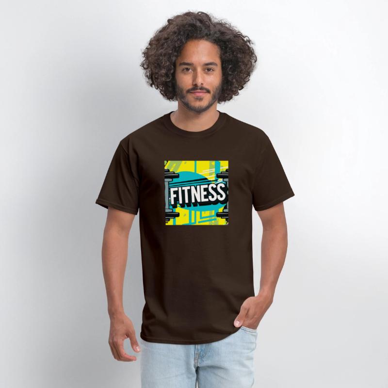 Fitness Gym Passion Design with Dumbbells
