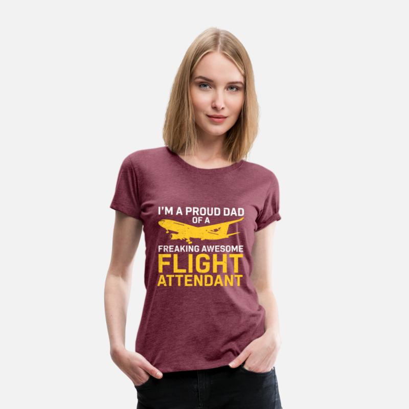 Flight Attendant Dad Airplane Flight Attendant