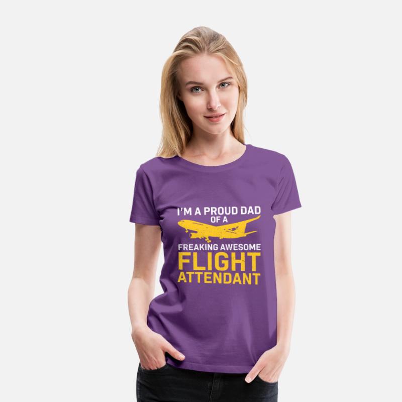 Flight Attendant Dad Airplane Flight Attendant