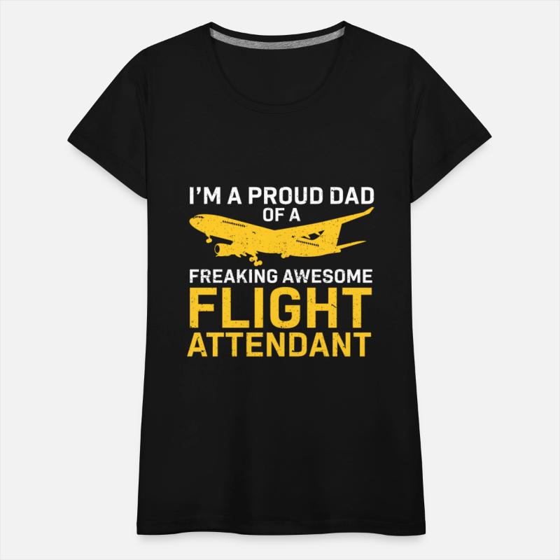 Flight Attendant Dad Airplane Flight Attendant