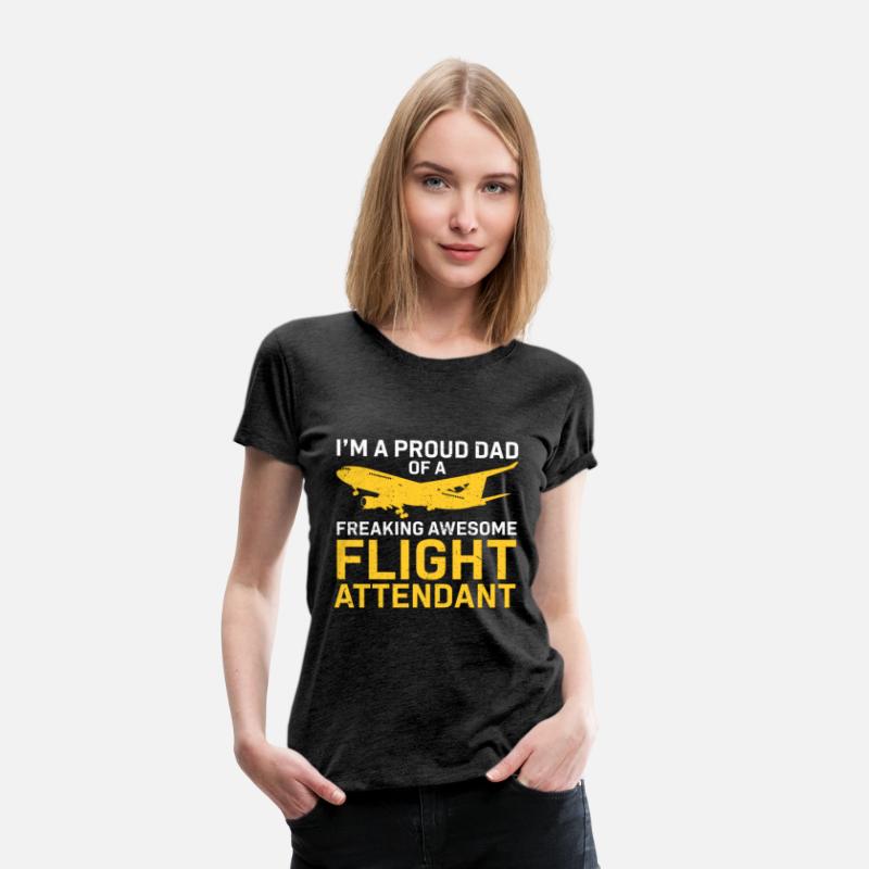 Flight Attendant Dad Airplane Flight Attendant