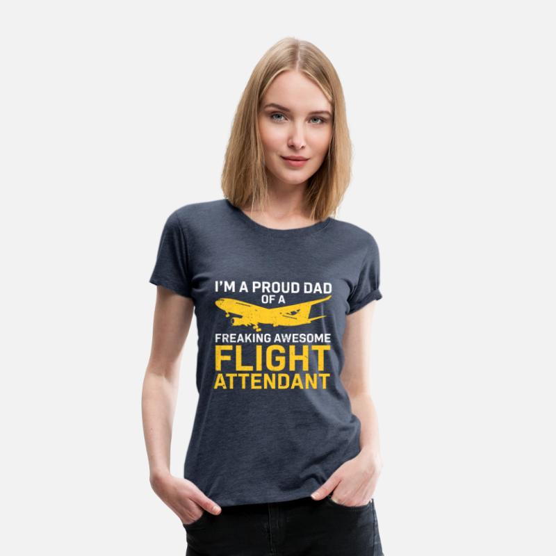Flight Attendant Dad Airplane Flight Attendant
