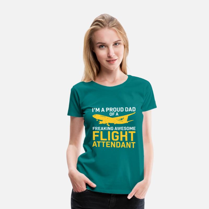 Flight Attendant Dad Airplane Flight Attendant
