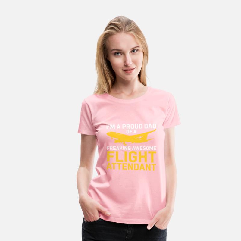 Flight Attendant Dad Airplane Flight Attendant