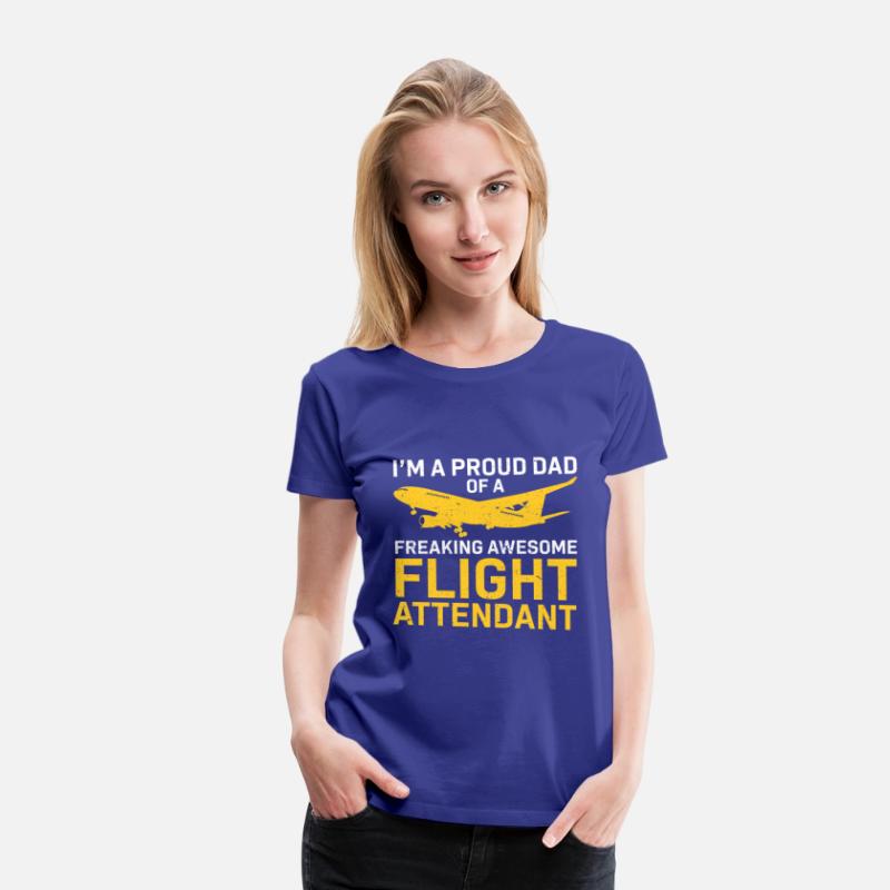 Flight Attendant Dad Airplane Flight Attendant