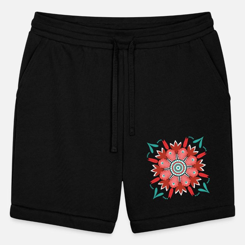 Floral pattern with bitten carrot
